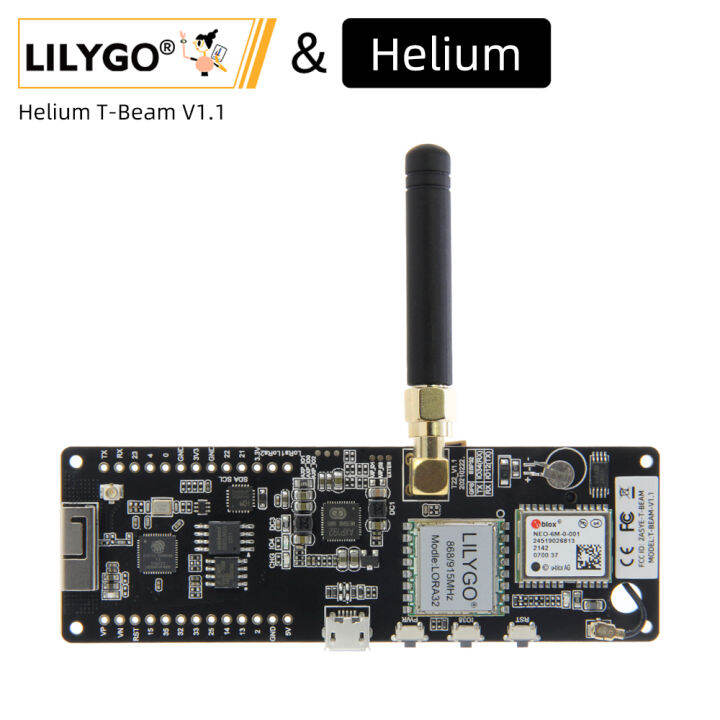 lilygore-amp-helium-t-beam-v1-1-esp32-lora-development-board-lorawan-868mhz-915mhz-โมดูลไร้สาย-gps-neo-6m-18650ผู้ถือแบตเตอรี่