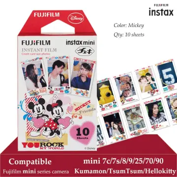 Fujifilm Instax Mini Film Disney Mickey 10 Sheets - Fuji Instant 8