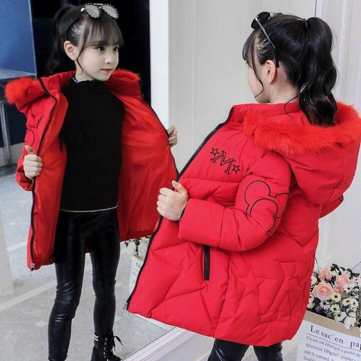 winter-keeping-warm-hooded-girls-jacket-teenager-long-windbreaker-coat-for-girl-fur-collar-plus-velvet-long-style-outerwear