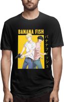 Anime Banana Fish Ash Lynx T Shirt Mens Summer Casual O-Neck Short Sleeve Tee Vest