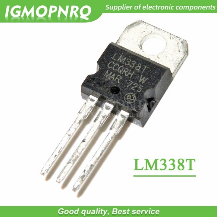 100pcs/lot LM338T LM338 TO 220 new original free shipping