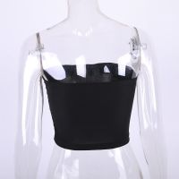 [SUPER SPECIAL] Women y Neon Tube Crop Top Streetwear Night Party Club Off Shoulder