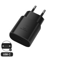 【Taotao Electronics】 สำหรับ Samsung Charger 25W PD Fast Charge EU Adapter Galaxy S21 S22 A13 5G S20 A71 Motorola G9 Plus USB Carregador