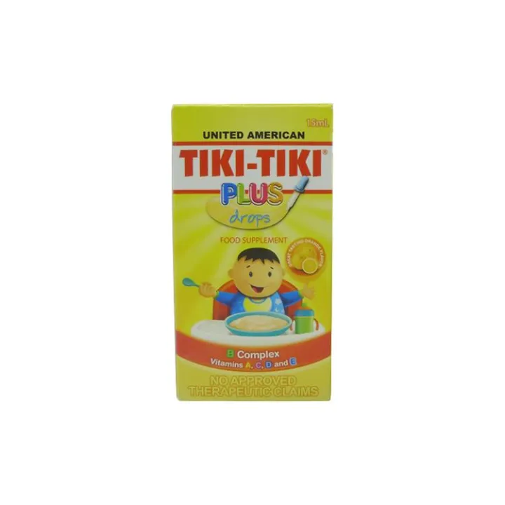 Tiki Tiki Plus VITAMINS for kids drops and syrup | Lazada PH