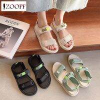 ZOOPF Womens Sandals Fashion Thick Non Outer Wear Seaside Sandalias for