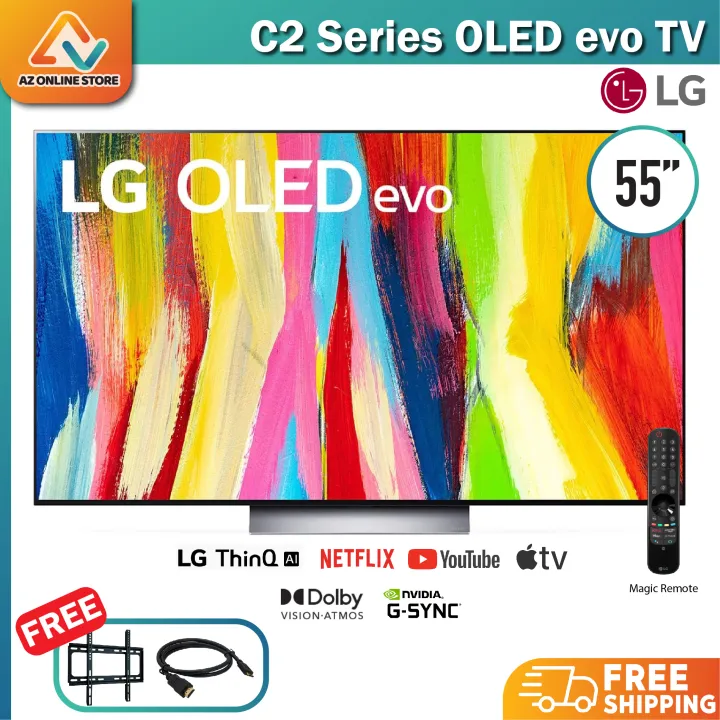 [FAST SHIPPING] LG 55 Inch C2 Series OLED evo 4K Smart UHD OLED TV