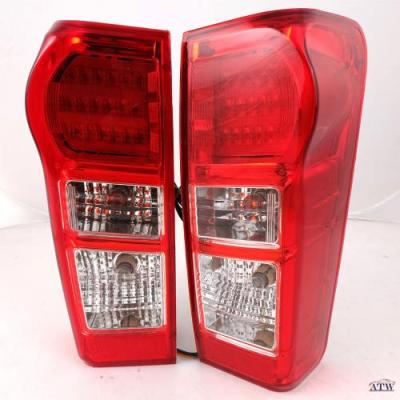 ชุดไฟท้าย(พร้อมหลอด LED และขั้ว) สำหรับรถ ISUZU DMAX 4WD 2WD ปี 2012-2016 1 คู่