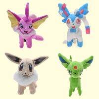 Sylveon Vaporeon 8นิ้วตุ๊กตาอนิเมะยัดนุ่นรูปสัตว์โปเกมอนของเล่นยัดนุ่นสำหรับเด็ก