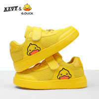 XZVZ Kids Sneakers Breathable Mesh Childrens Shoes Little Yellow Duck Pattern Boys Girls Brand Shoes Non-slip Casual Kids Shoes