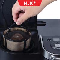 HJKL สแตนเลส อุปกรณ์เสริมสำหรับร้านกาแฟ และโรงต้มเบียร์ K-Duo ที่กรองกาแฟ Gadgets ครัว ที่กรองกาแฟ ตะกร้ากรองกาแฟ