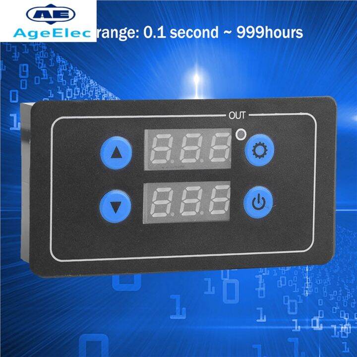 Age Elec Cycle Timer Relay YF4 DC12V Cycle Delay Timer Relay