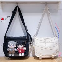 hot【DT】✙☃  Hideable for 20cm Dolls School Transparent Kawaii Ita Messenger Crossbody H236