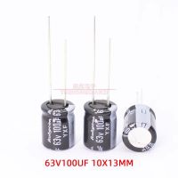 RUBYCON YXF 63V100UF 10x12.5MM electrolytic capacitor 100uf 63v yxf 100UF/63V high frequency low resistance long life Electrical Circuitry Parts