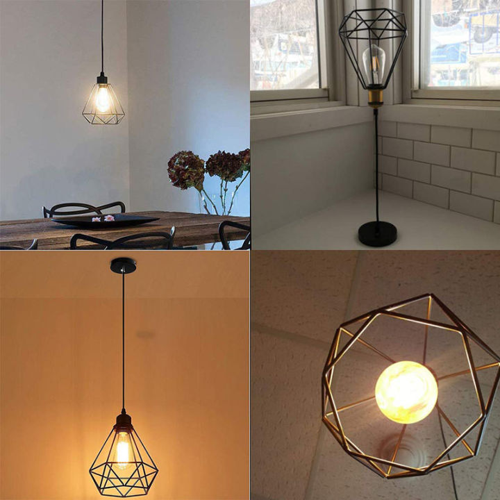 high-geometric-pendant-metal-lamp-guard-retro-vintage-shade-iron-cage-lg66