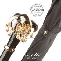 Swarovski® Jester Skull Umbrella