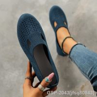 Jfsq80843ใหม่รองเท้าผู้หญิงรองเท้าระบายอากาศได้ Flat Zapatos De Mujer สีทึบความช่วยเหลือต่ำ