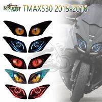 พร้อมเสียง☃สติกเกอร์ติดมอเตอร์ไซค์ยามาฮ่า2015-2016 T-MAX TMAX530 530อุปกรณ์เสริมรถจักรยานยนต์สติกเกอร์ที่ป้องกันไฟหน้าสติ๊กเกอร์ติดหลอดไฟหน้า