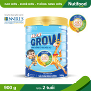Sữa bột dinh dưỡng NuVi Grow 4  2 tuổi trở lên  Lon 900g