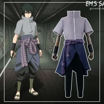 Anime Uchiha Sasuke cosplay costume Shippuden clothing Halloween