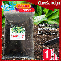 ดินปลูก 1 กิโล ?  ดินพร้อมปลูก ผสมไตโคเดอร์มา ดินออร์แกนิค สารอาหารครบ ป้องกันโรครากเน่า และเชื้อรา?