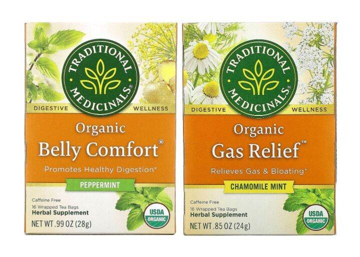 [PREORDER] TRADITIONAL MEDICINALS ORGANIC GAS RELIEF CAFFEINE FREE