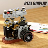 Retro feelings film camera series Building Blocks Technical DIY SLR Digital Camera Bricks Toys For Children Boy Adult Gifts