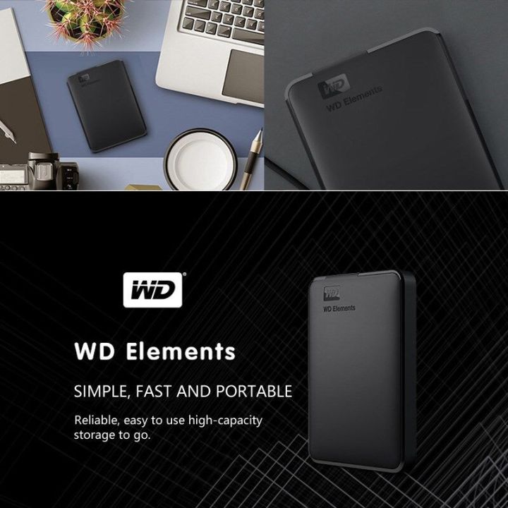 ส่งจากกรุงเทพ-wd-2tb-usb-3-0-hdd-2-5-wd-external-hdd-2tb-portable-hard-drive-อุปกรณ์จัดเก็บข้อมูล-ฮาร์ดดิสก์ภายนอก