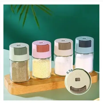 Salt Shaker or Pepper Shakers - Spice Dispenser with Adjustable