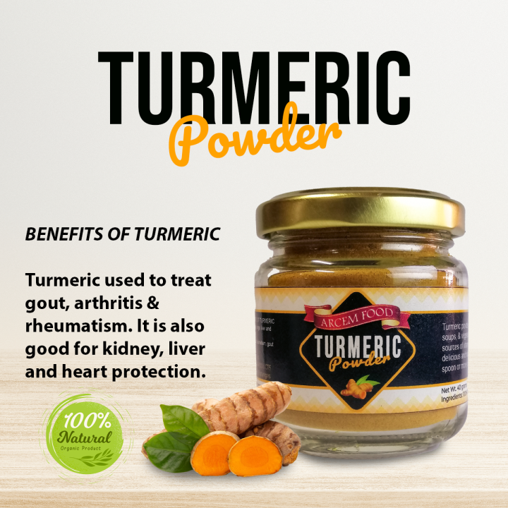 Turmeric Powder Pure 40g Lazada PH