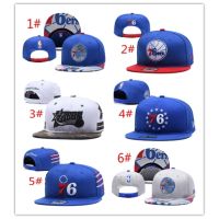 ♧☜ Top Sale Philadelphia 76ers Logo Baseball Cap Hat Solid Color