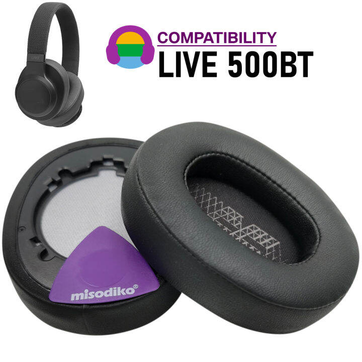 misodiko Ear Pads Cushions Replacement for JBL Live 500BT Headphones