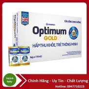 Sữa bột pha sẵn optimum gold 110ml  Thùng 48 hộp  Date 11 2022