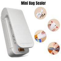 ◑ Mini Heat Bag Packaging Sealer Portable Plastic Bag Clip Sealing Machine Food Storage Seal Snack Sealing Kitchen Gadgets