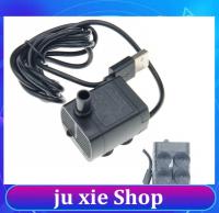 JuXie store 5V USB 200L/h mini Water Pump Tank Fountain aquarium filter Low Noise Brushless Motor Submersible