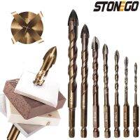 【2023】STONEGO 1PC Cross Hex Tile Bit แก้วเซรามิคที่เปิดรูคอนกรีตโลหะผสมแข็งสว่านขนาด2มม. ！