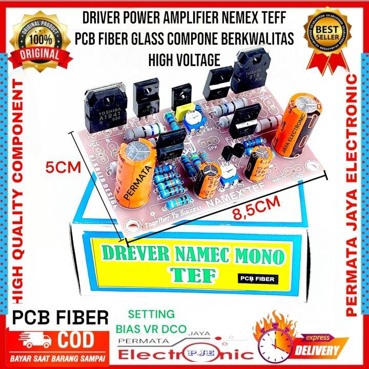 Driver Power Amplifier NAMEC / NAMEX + TEFF FR4 Fiberglass | Lazada