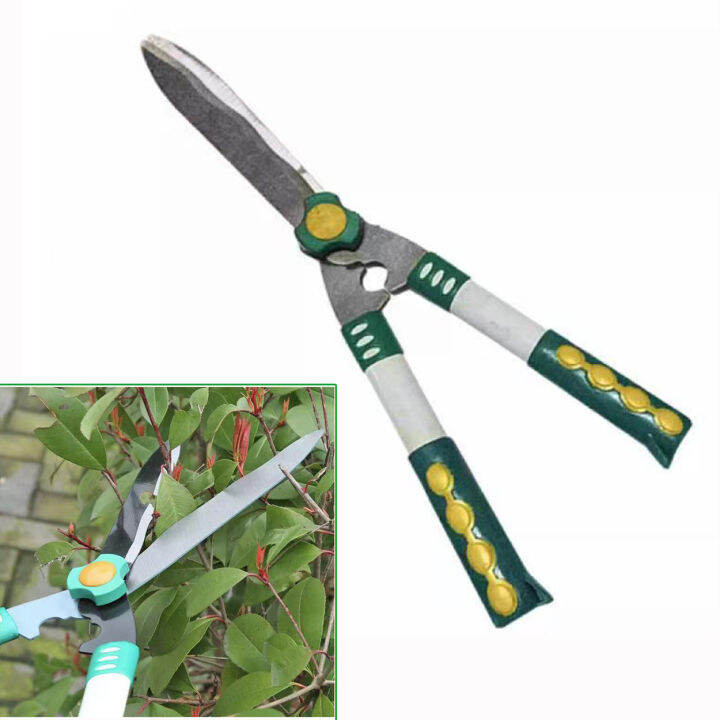 GRASS CUTTER002 New Plastic Handle Grass Shear Scissor Cutting Flower
