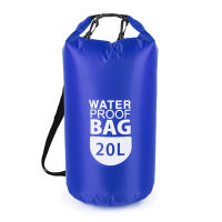【COD ใช้ได้】กระเป๋าถุงทะเลกันน้ำถุงลอยน้ำกันน้ำ PVC แห้ง10L/20L กระเป๋าที่เก็บข้อมูลกีฬาน้ำกระเป๋ากันน้ำน้ำหนักเบา