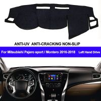 Car Dashboard Cover For Mitsubishi Pajero sport / Montero 2016 2017 2018 Dashmat Pad Carpet Cover Dashboard Dash Mat Sun Shade