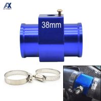 New prodects coming 38mm Radiator Hose Joint Pipe Water Temp Temperature Gauge Adapter Aluminum Durable Clamps Suitable For 1/8 NPT Thread Connect