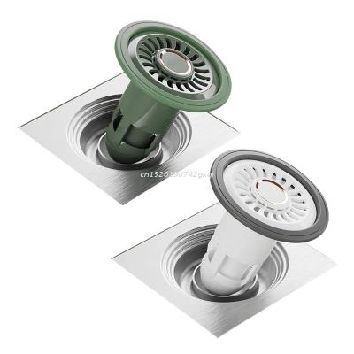 Household Sink Shower Drain Core Hair Catcher Stopper Bathroom Floor Drain Cover Universal Anti-clogging Sink Strainer  by Hs2023
