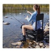 Thùng câu đài AISEN 35l và 42l . Cực Phẩm Đen Sang Trọng . Thùng Đài Cao