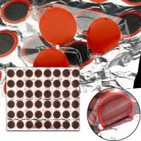 Hans1 48Pcs Car Tire Round Rubber Piece for Rafts Motorcycle Tube Puncture Repair Tools 25/35mm