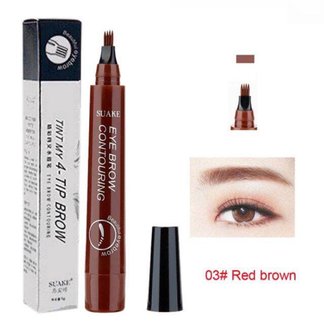 ดินสอเขียนคิ้ว-ของแท้-100-int-my4-tip-brow-ปากกาเขียนคิ้ว-กล่องเงิน-เส้นคมเล็กกันน้ำ-ดินสอเขียนคิ้ว