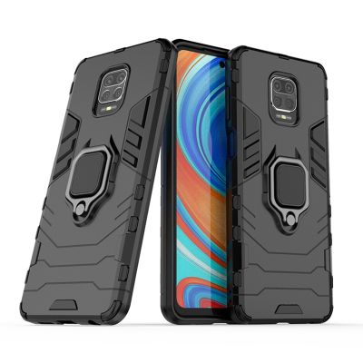 ☌ For Redmi Note 10 9 9S 9A 9C 9T Ring mobile phone case for Redmi Note 9 Pro Max car bracket anti-fall protection sleeve