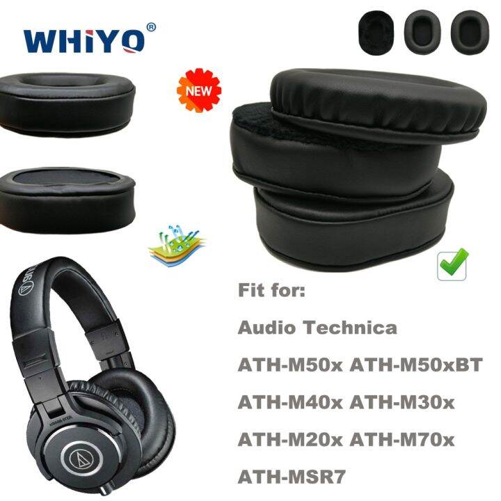 Replacement Ear Pads for Audio Technica ATH M50x M50xBT M40x M30x M20x