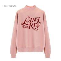 2020 Nieeuwe เสื้อฮู้ดผู้หญิงแฟชั่นฮาราจูกุแบบเรียบง่ายตัวอักษร Lana เดลเรย์เสื้อมีฮู้ดผู้หญิงแขนยาวลำลองสีชมพู