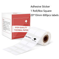 Phomemo Ticket Labels Cartoon Thermal Adhesive File Sticker Roll for M110M200 Label Maker F-Type Cable Tag Width:20,30,40,50mm