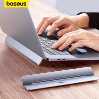 Baseus Laptop Stand for MacBook Air Pro Adjustable Aluminum Laptop Riser Foldable Portable Notebook Stand for 11/13/17 Inch Laptop Stands