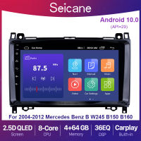 Seicane วิทยุนำทาง GPS Android 10.0 9นิ้ว,สำหรับ2000-2015 VW Volkswagen Crafter Mercedes Benz Viano Vito B Class W245 Sprinter A Class W169พร้อมบลูทูธ WiFi รองรับจอสัมผัส DVR